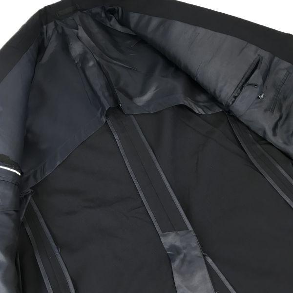 Made in England Alfred Brown Tailored Jacket Half Lining Men M Black Jackets Tailor Fukuoka(USED)