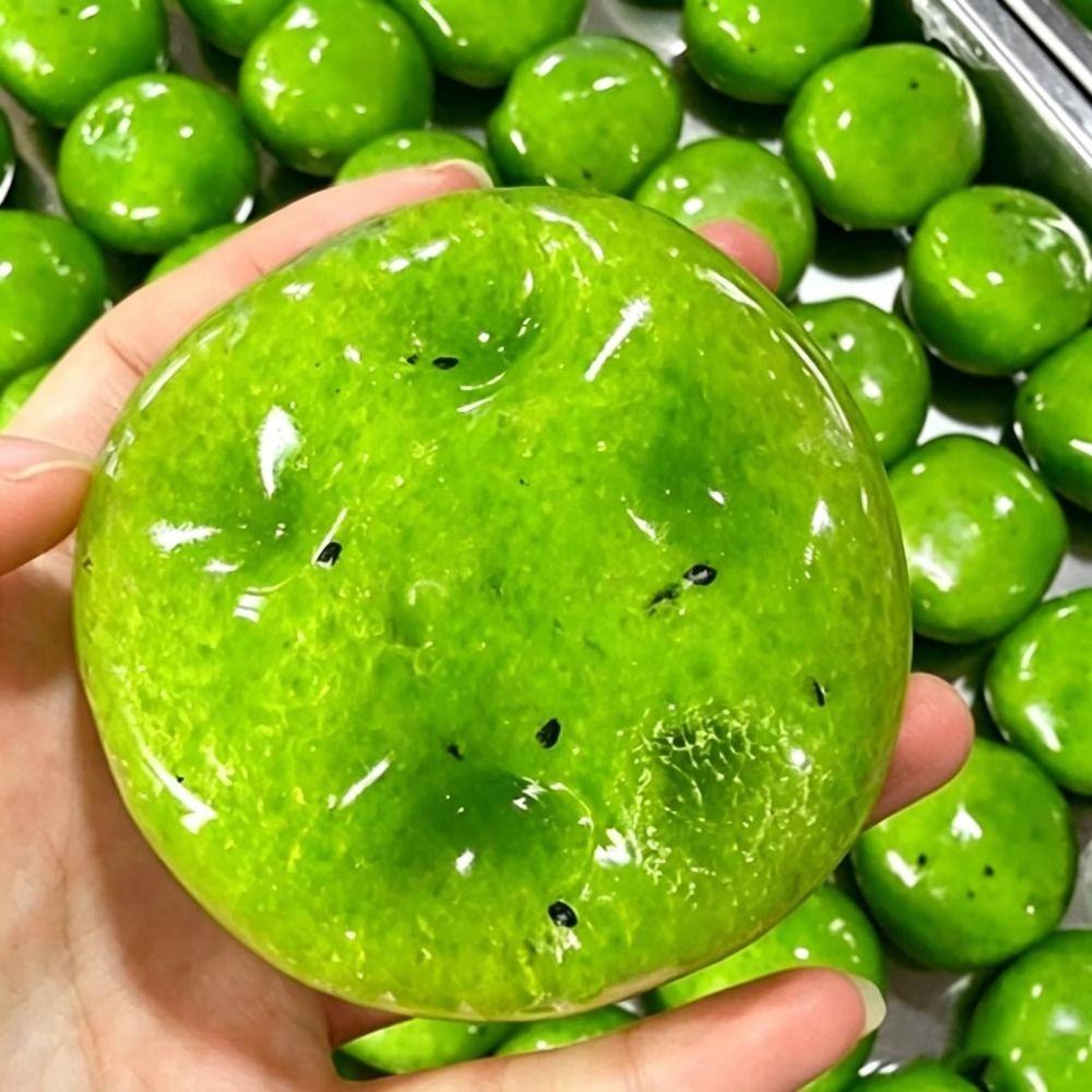 Realistic Simulation Squishy Toy Soft Material Kiwi Fidget Toy Kiwi Smoothie Balls Handmade