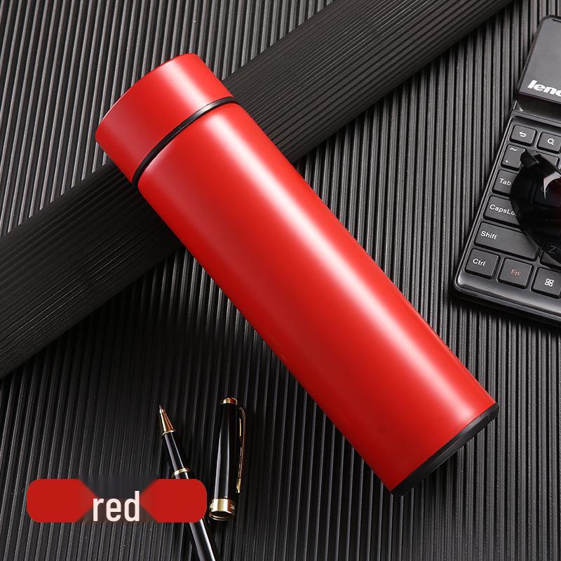 Custom Insulated Stainless Steel Cup with Logo, Engraved Lettering, Temperature Display - Ideal for Events and Souvenirs