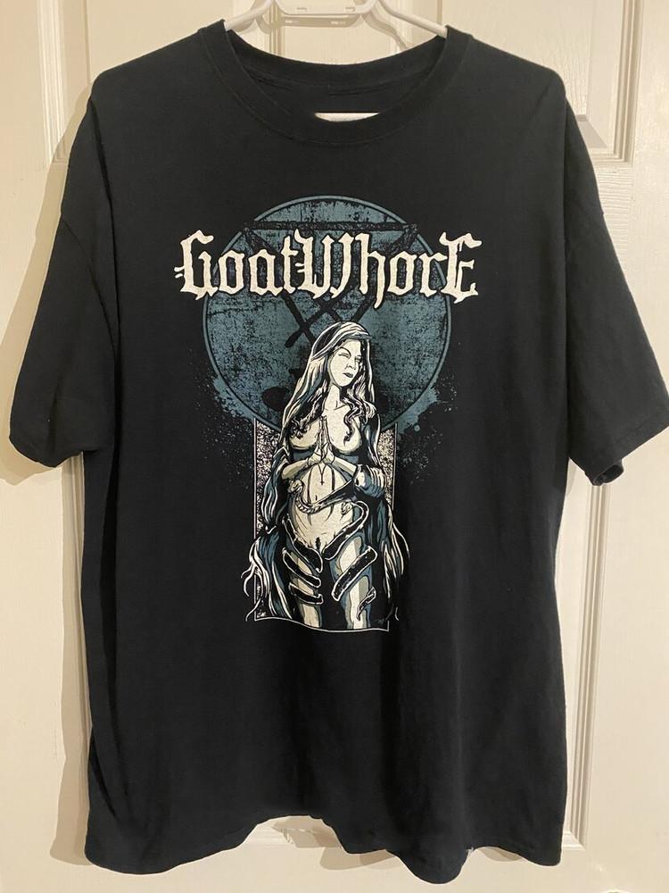 Goatwhore Band Black T-Shirt Cotton unisex S-234XL Short All size YY333 Unisex T-Shirt XXXL 1950₽