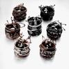 Vintage Multilayer Braided Leather Bracelet For Men Star Leaf Owl Handmade Rope Wrap Bangle Male Gift Jewelry