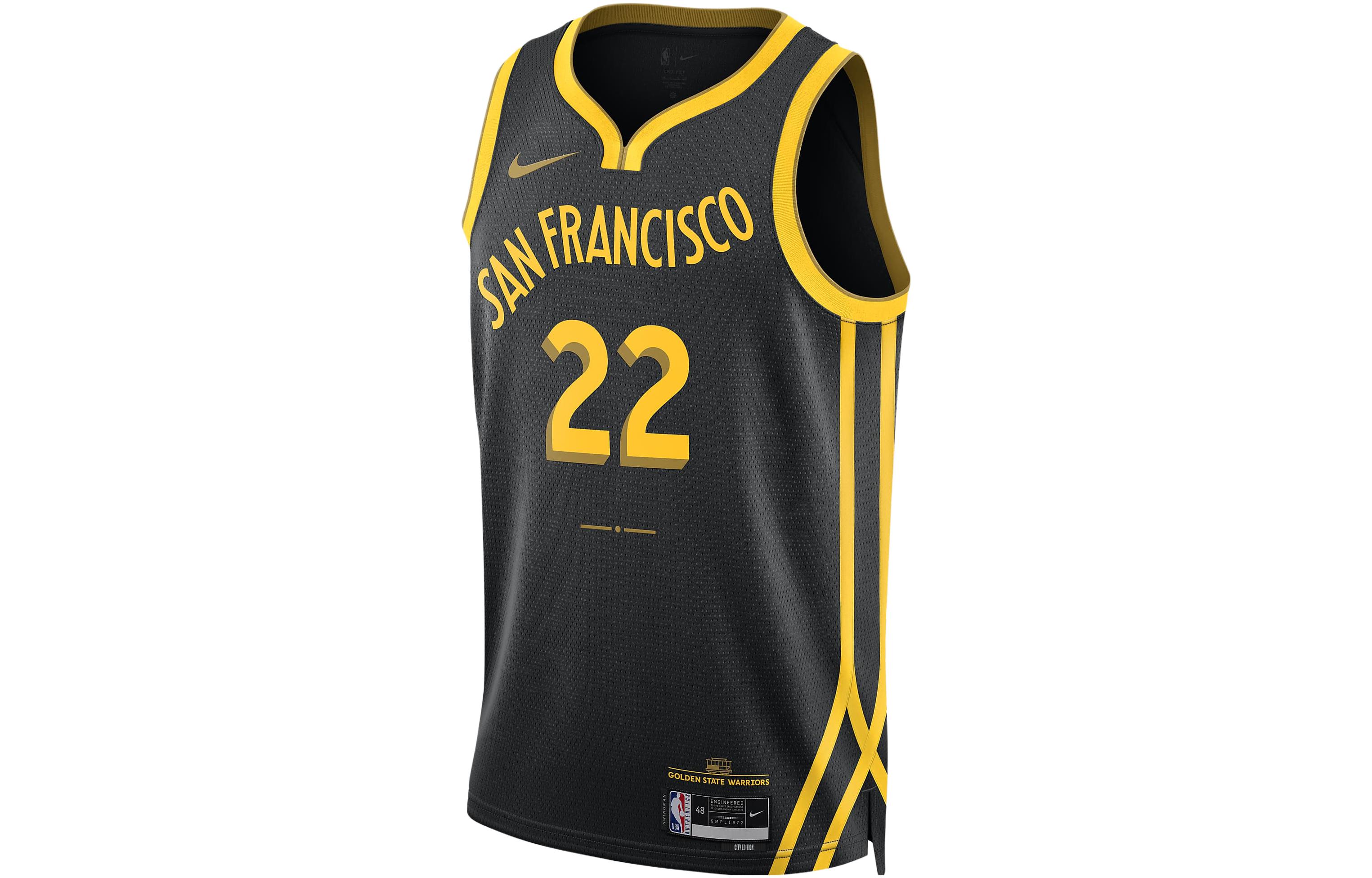 

Мужская майка Nike Andrew Wiggins Golden State Warriors City Edition 2023/24 Nike Dri FIT Nba Swingman Jersey DX8502-013 M
