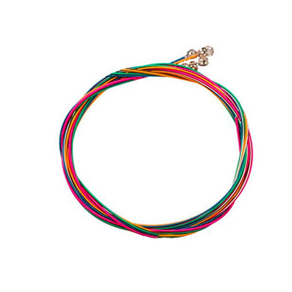 

6 шт. Антикоррозийные струны для гитары Хорошо сбалансированный тон Линия Акустический музыкальный