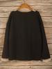 2025 Plus Size Women's V-Neck Knit Sweater: New Solid Color, Long Sleeve for Autumn/Winter, European & American Style