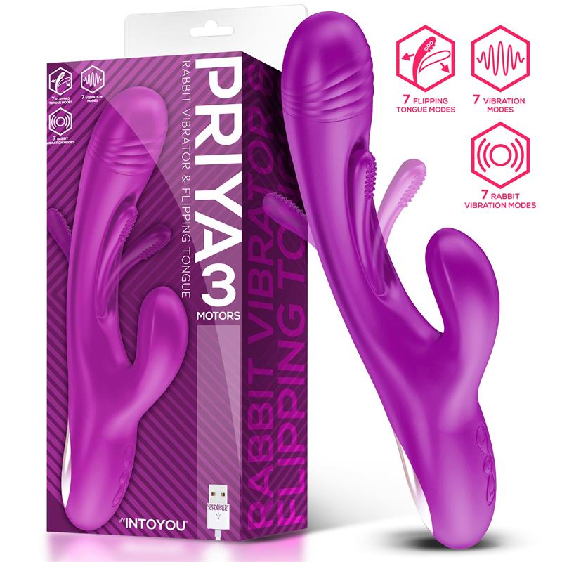 Priya Tongue Vibrator with Flipping Movement