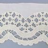 Cotton Lace, Barcode Hollow Embroidery Lace Belt, Barcode Clothing Fashion Soft Decoration Lace Accessories