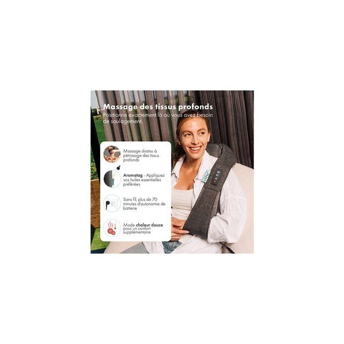 Masseur zen shiatsu matterhorn gris