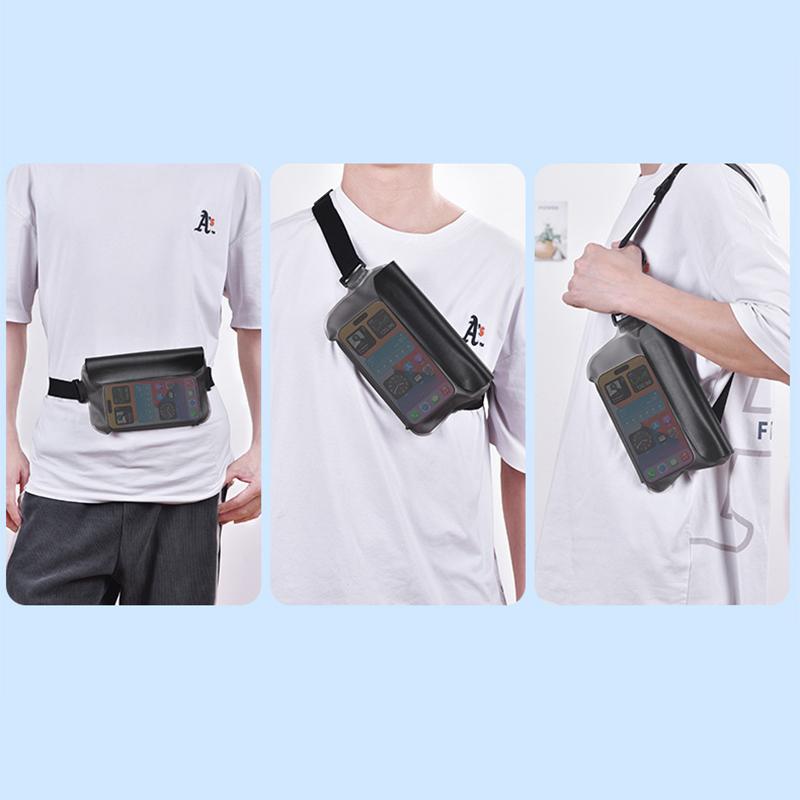 Waterproof Bag for Swimming CellPhone Dry Bags Waterproof with Waist Strap,Perfect for Swimming Snorkeling Boating Kayaking