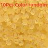 10/50PCS Mini Fluorescence Chicken Moss Toy Microlandscape Miniature Chick Figurines Fairy Garden Accessories Home Decor Crafts