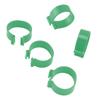 100 Pcs Poultry Feet Ring Open Type Buckle Breeding Chicken Duck Goose Foot Ring Chicken Accessory