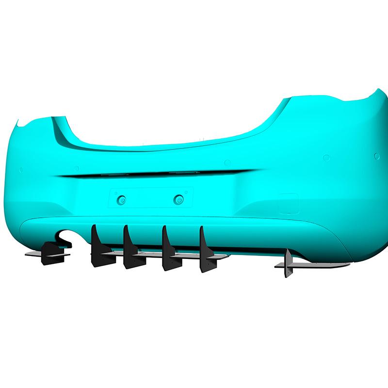 2015-2017 Opel Corsa Rear Spoiler Accessory