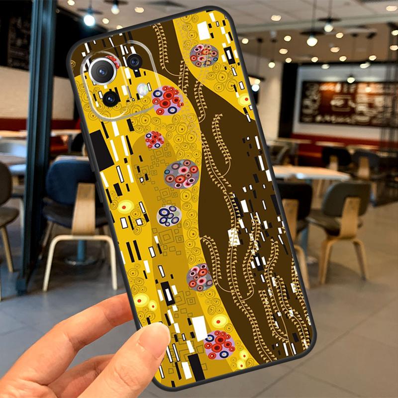 Kiss by Gustav Klimt Case For Xiaomi 13 14 15 Ultra 11T 12T 13T 14T Pro POCO X7 Pro X3 X5 X6 F5 F6 M6 Pro Coque