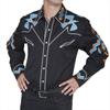 Camisa Occidental Tribal Étnica de Diseño de Lujo para Hombre Deporte Ocio Fiesta al Aire Libre 2023 Nueva