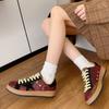 2025 Classic Old Little Dirty Shoes Women's Spring and Autumn Star Shoes Versatile Little White Shoes Flat Dirty Shoes Women's Board Shoes