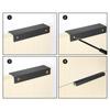 Drawer Knobs Hidden Handles Aluminum Cupboard Furniture Hardware