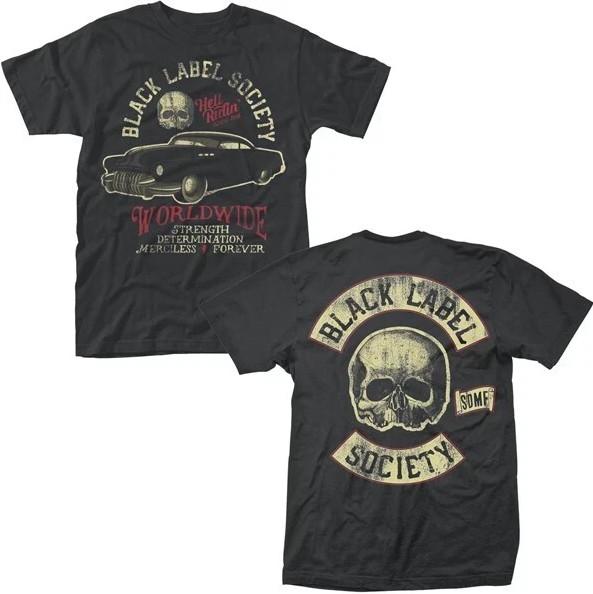 Black Label Society Band Worldwide basic black 2 side T shirt Unisex T-Shirt L