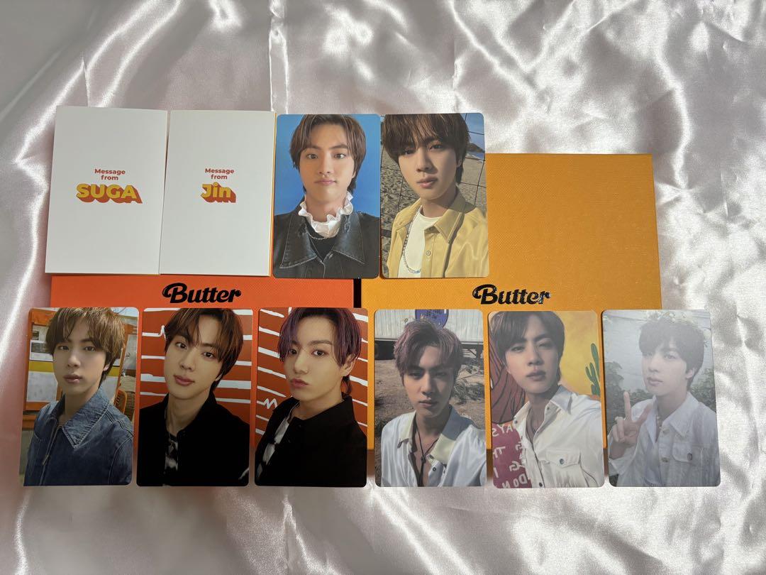 

[Б/У] Альбом BTS Butter Джин Чонгук Торговая карта Бонус Weverse