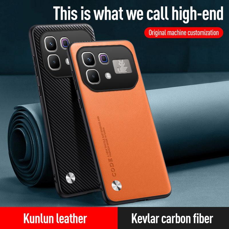 EUCAGR Luxury PU Leather For Infinix Note 60 Pro Silicone Shockproof Phone Case Back Cover For Infinix Note 60Pro Bumper Fundas