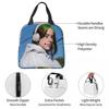 B-Billie-Girl E-eilish American Singer Insulated Lunch Bags Storage Food Box Portable Thermal Cooler Lunch Boxes For Work