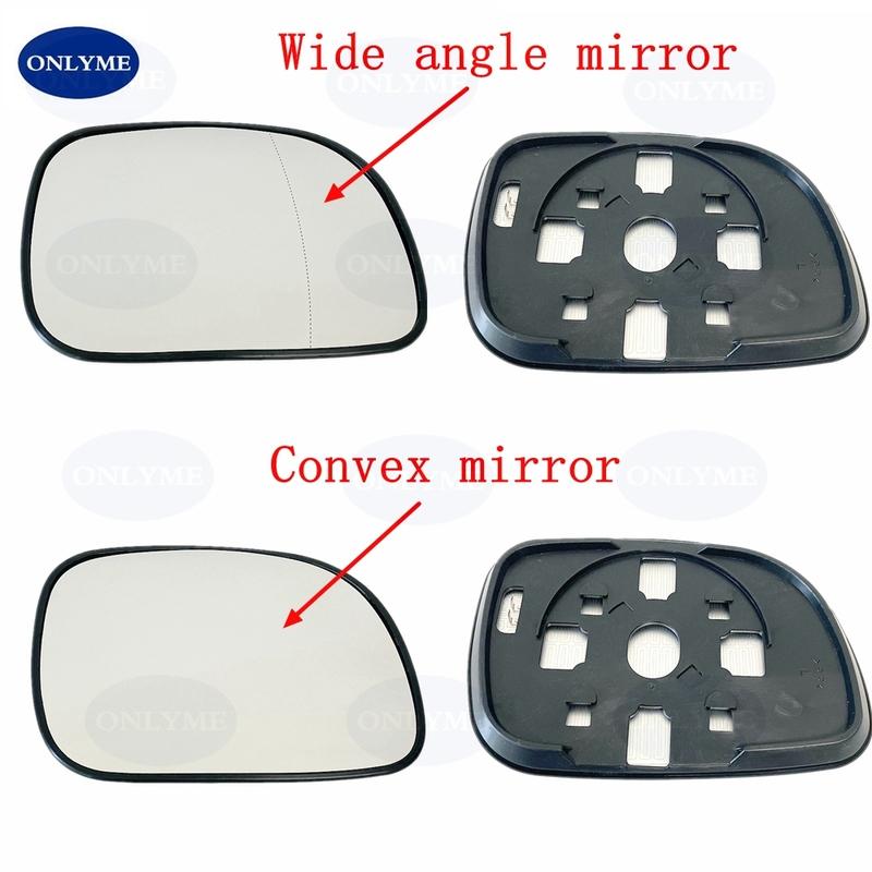 Car Suv Wide Angle Convex Heated Mirror Glass For Chrysler Grand Voyager 1996 1997 1998 1999 2000 2001 2002 2003 2004 2005 2006