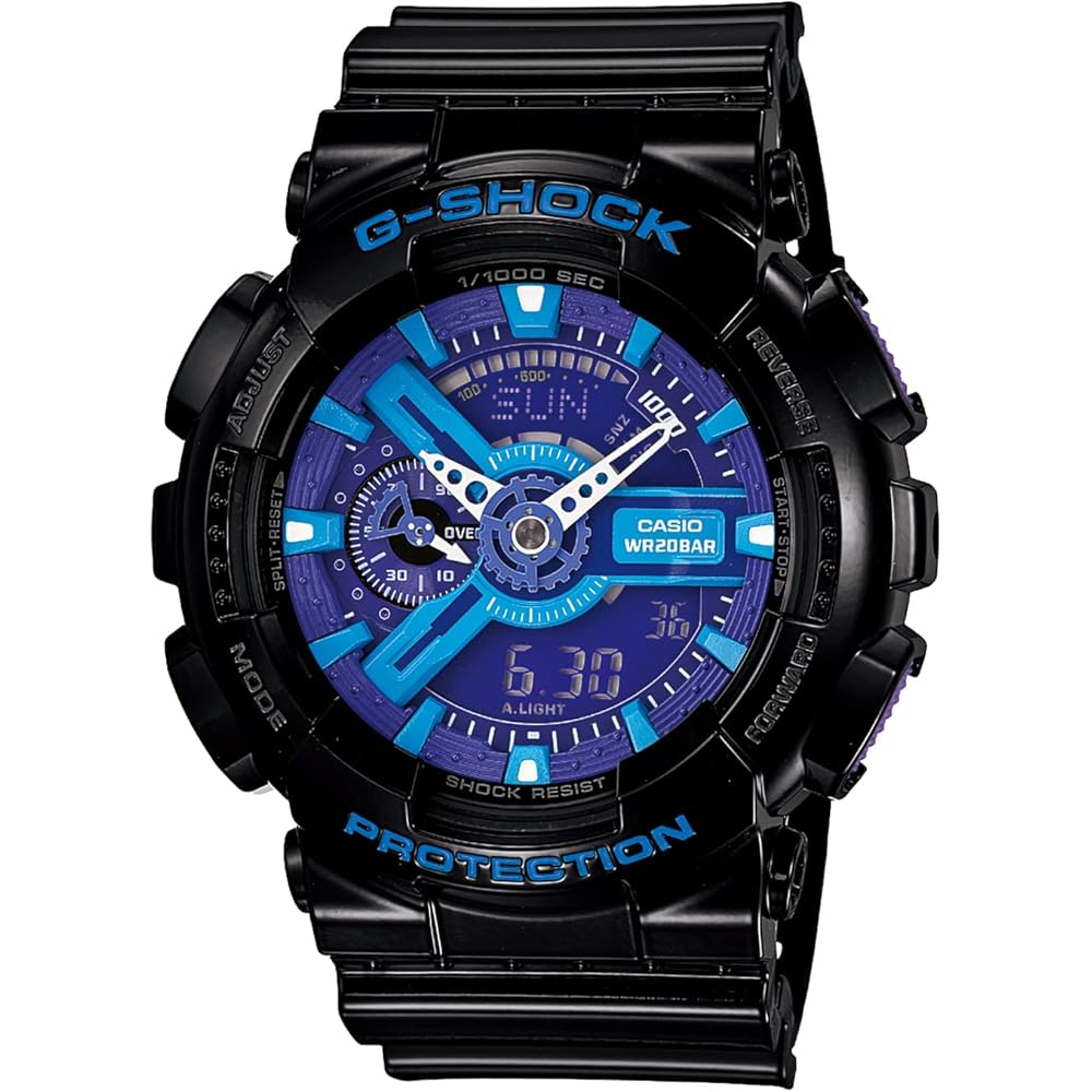 

Casio G-Shock GA-110HC-1AJF Black Analog-Digital Watch Water Resistant Shock Resistant Durable Design
