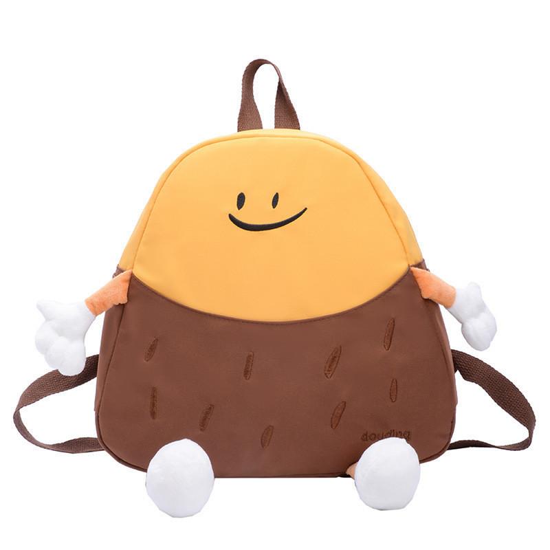 Adorable Lightweight Cartoon Backpack For Kids Gender Neutral Preschool Use
