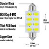 Yoper White Interior LED Light Package Kit Compatible With Ford F-150 1997-2014 F-250 F-350 F-450 F-55 2000-2014 Replacement Bulbs 12Pcs