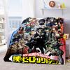Hero Academia Anime Blanket Soft Comfortable All Seasons Suitable Sofa Office Nap Travel Festive Gift