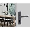 Serrure a encastrer trou de cylindre - YALE - Y60R-A40/N - Axe 40mm - Coffre 148mm - Porte d'entrée, locaux sensibles - Noir