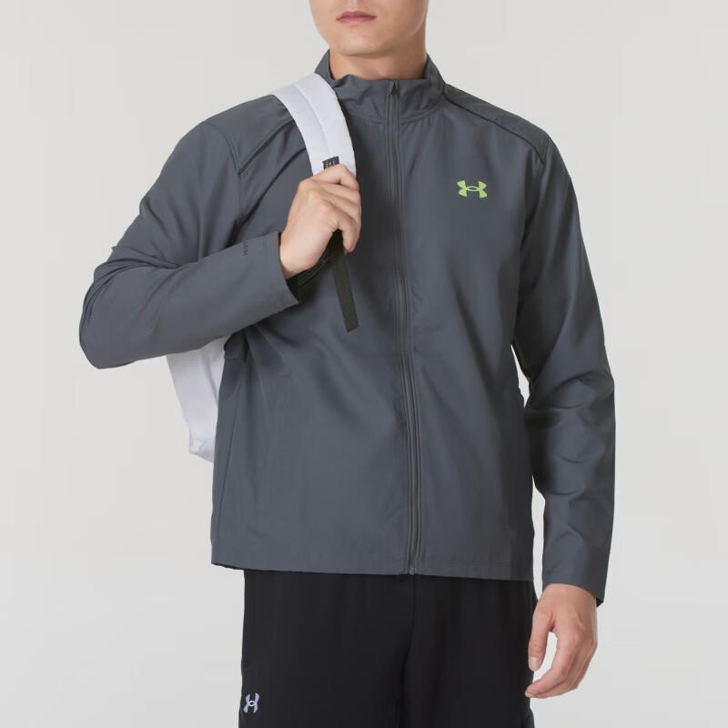 Under Armour Fashionable Sports Comfortable Breathable Jacket Men jackets Gray 1376797-025