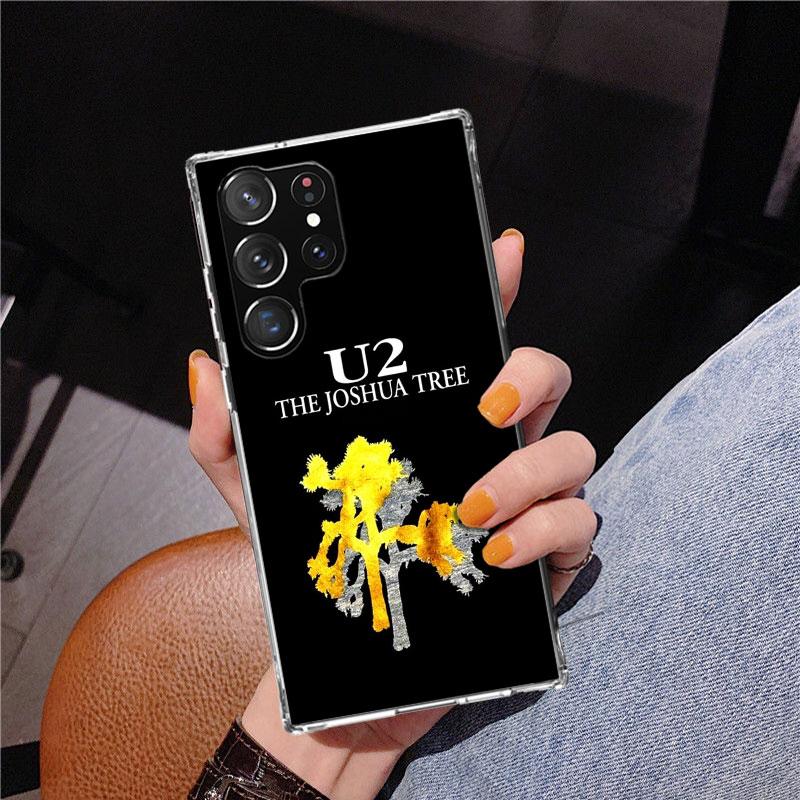 

Band U-U2 Rock Phone Case For Samsung Galaxy S24 S25 Edge S26 Ultra S23 S22 S21 Plus S20 FE + Personalized Print Cover Galaxy S2 Samsung S23 Ultra