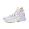 Anta Pechoin X  Shock Absorbing Non-Slip Durable Mid-Top Basketball Shoes Women Basketball Shoes Purple Green 122021102-3