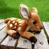 Forest Animal Sika Deer Plush Bright Color Simulation Deer Toy Stuffed Deer Dolls  Birthday Gift