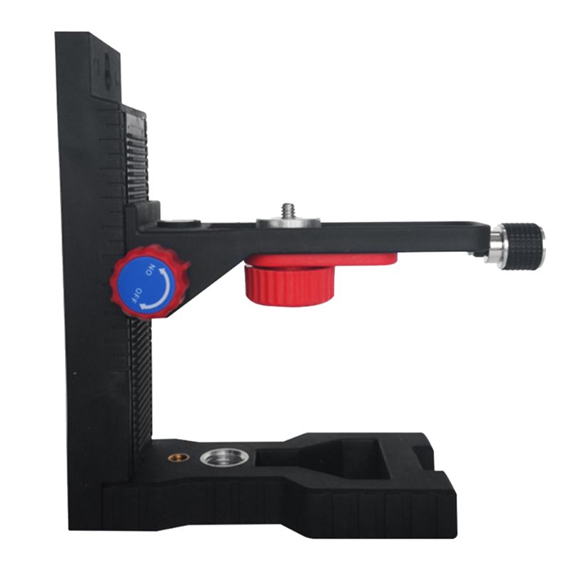 AEE4-Laser-Level Magnetic Bracket L-Shape Adjustable 5/8Inch Mount Adapter Line Laser-Positioning Base
