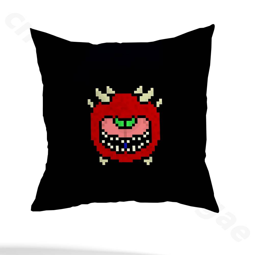 D-Doom Slayer pillowcase casual style decoration, suitable for home decoration (excluding pillow core)