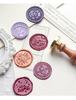 Metallic Wax Granules for Sealing Stamps: Ideal for Invitations, Envelopes & Letters.