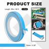 PATIKIL Thermal Conductive Double-Sided Tape, 2 Rolls, 25m X 10mm X 0.2mm, for Heatsinks, LED GPU Modules, Computer CPUs, IC Chips, Blue