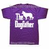 Funny The Dogfather Border Collie Dog Graphic Tshirts Men Womens Fashion Casual Tshirt 100 Cotton Loose Oversized T Shirt