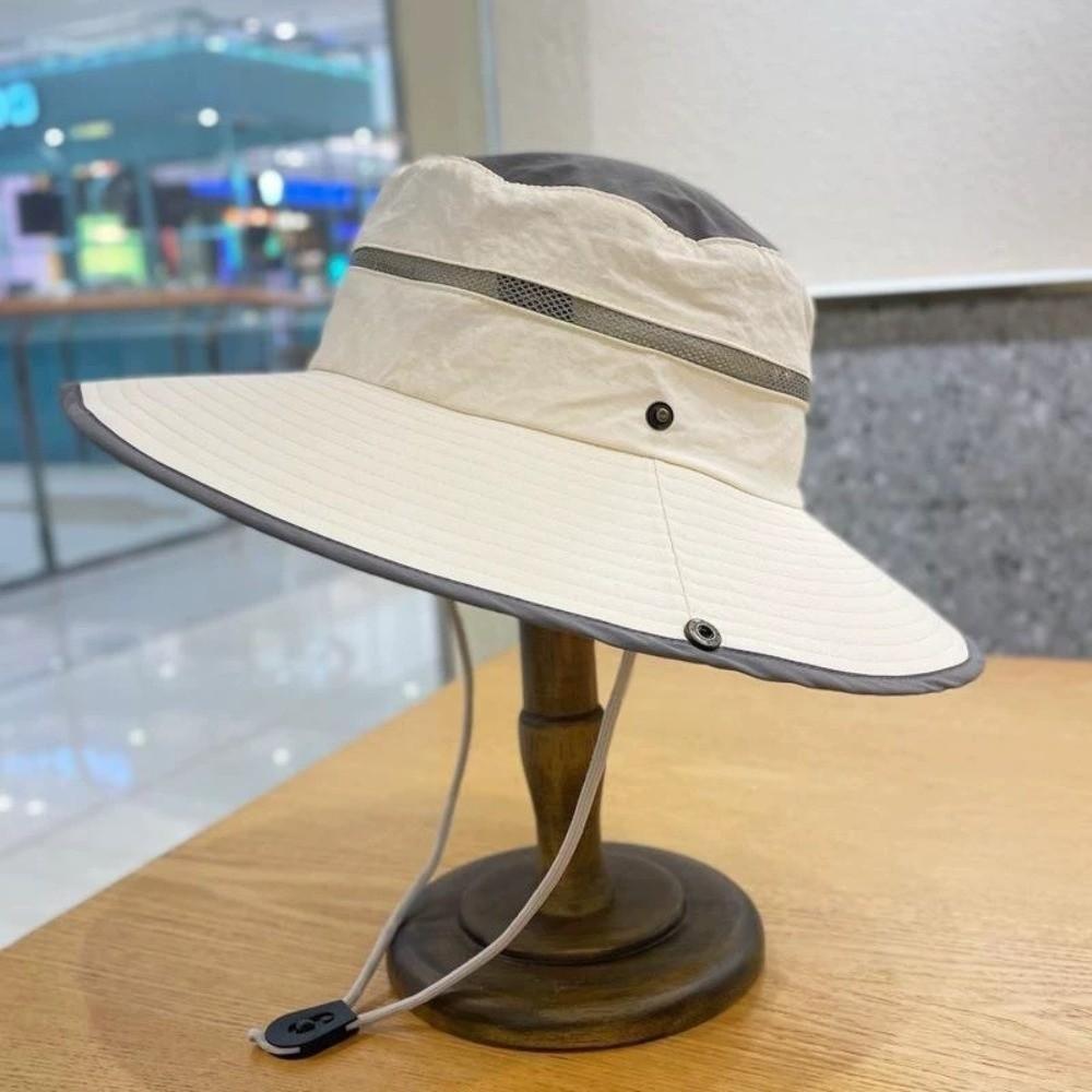 Foldable Bucket Hat Anti-UV Sunscreen  Cap Portable UV Protection  Camping Hiking