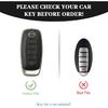 For Nissan Rouge Pathfinder Key Fob Cover, Soft TPU Key Fob Case Full Protector Compatible with  2024 Nissan Rouge Pathfinder 5 Button Smart Remote