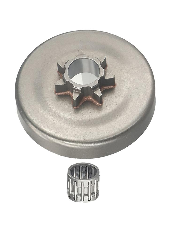 7T Clutch Cover Drum Chain Sprocket For 340 With Needle Roller Bearing