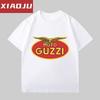 Short Sleeve T-Shirt Men's Trend Brand Personalized Fashion MOTO GUZZI Motorcycle Printed T-Shirt Men's Trend Ins Loose