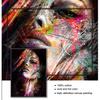 Girls For Living Room Wall Decor Abstract Graffiti Art Wall Paintings Print On Canvas Pop Art Canvas Prints
