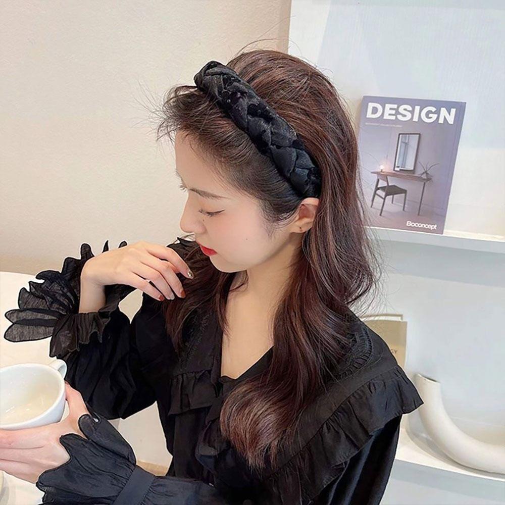 

Retro Headbands Adjustable Hairband High-End Headwear Women