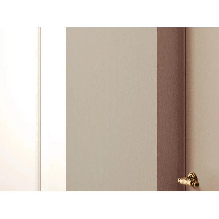 Luxury French Sunflower Yellow Bronze Bedroom Door Lock Indoor Door Handle Silent Split Lock Retro American Wooden Door Lock