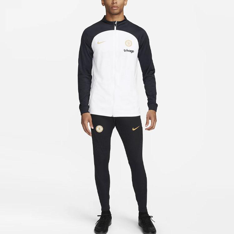 New Nike Dri Fit Strike Chelsea F.C. Strike Elite Knitted Sweatpants Men's Black DX2983-426