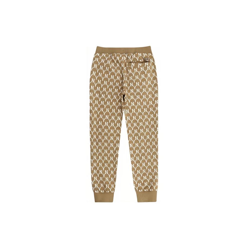 New MLB Knitted Sports Pants Unisex Brown 31TPM6041-50B