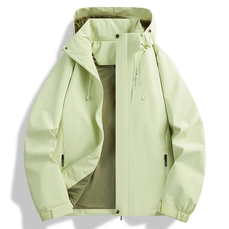 Simple jacket Women's three-in-one jacket Small spring and autumn windproof autumn and winter couple jacket Mountaineering suit