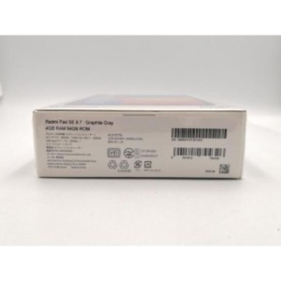 Open Box Xiaomi Japan Domestic Version Redmi Pad SE 8.7″ Wi‑Fi (Graphite Gray 4GB RAM / 64GB Storage, Android 15 / HyperOS 2)