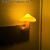 Mushroom LED Night Light with Sleep Sensing for Baby Feeding
